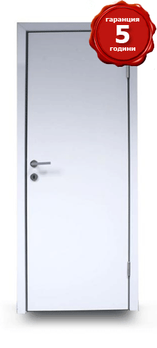 Гладка интериорна HDF врата колекция SIDE с покритие боя – 345 €